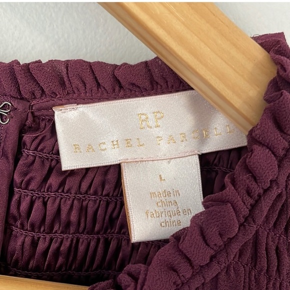 Rachel Parcell Smocked Ruffle Dress large - Picture 11 of 12